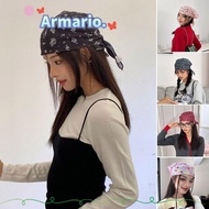 ARMARIO Hair Scarf, Breathable All-match Headband, Fashion Vintage Soft 58x58cm Silk Scarf