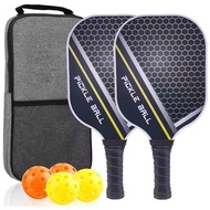 [SG PICKLEBALL][SG stock Fast Shipping]Pickleball Paddles Set with Pickleball Rackets, Pickle Ball P