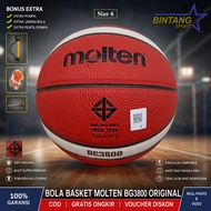 Basketball Molten BG3800 Size 6 PU Premium Indoor Outdoor Anti-SlipOriginal