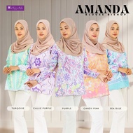 NOOR ARFA BLOUSE AMANDA BISHOP BATIK TERENGGANU ORRIGINAL