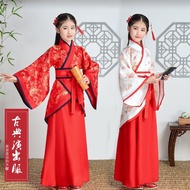 Children Children's Ancient Costume Tang Costume Girls Ancient Costume Fairy Clothing Performance Co