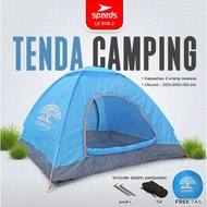 TENDA CAMPING TENT 018-2 2-3 PEOPLE || Dome tent 018-2 camping hiking tent outdoor camping tent 018-