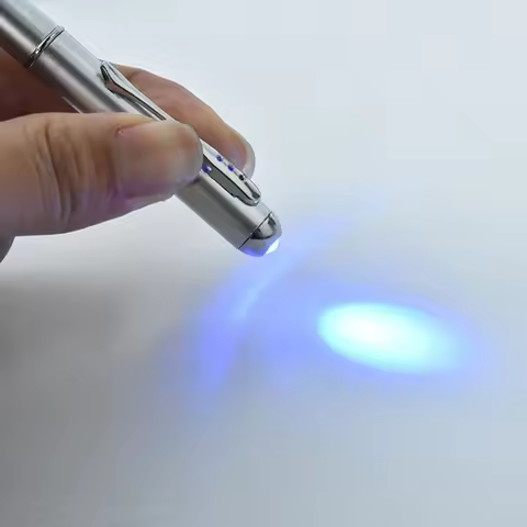 1/5PCS Invisible Ink Pen With UV Light Hidden Handwriting Novelty Ballpoint Pens Office School Suppl
