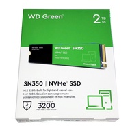 Western Digital 2TB WD Green SN350 NVMe QLC M.2 2280 SSD (R:3200MB/s), WDS200T3G0C