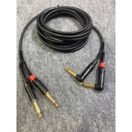 6-mm 4-lead wire (2 curved-2 straight) flexible wire, copper core, anti-interference, price for 1 wi