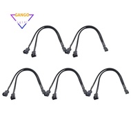 4-Pin PWM Fan Splitter Hub Cable forMotherboard andCPU PC Case Fan Extension Adapter Y Splitter Cabl