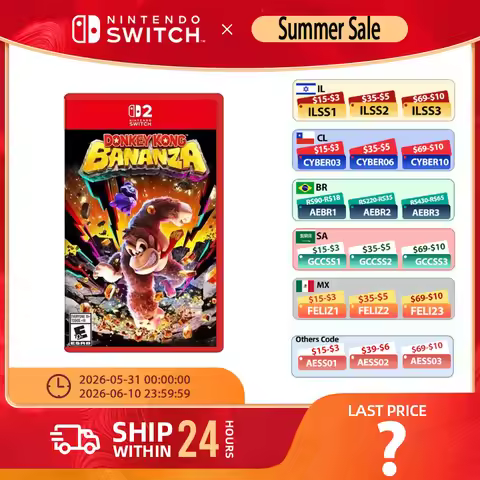 Donkey Kong Bananza - Original Physical Game Card for Nintendo Switch 2
