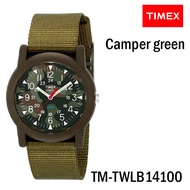 นาฬิกา Timex TM-TWLB14100 นาฬิกาข้อมือผู้ชายและผู้หญิง สายไนล่อน สีเขียว