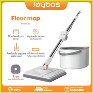 ◈ ♧ ➮ Joybos Self Wash Spin Mop 360 Spinner Flat Mop Clean and dirty water separation tank/mop clot