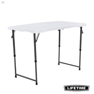 COD◊Lifetime 4 FT Fold-In-Half Table - White