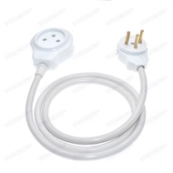 Israel SI-32 Male To Female Power Extension Cable 3G1.5mm Wire Gauge VDE Certificated Copper AC Sock