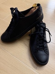 男士波鞋 全黑 Common Projects achilles low EU43 US10 US10.5 All black oliver cabell cqp theory