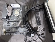 ASUS Z270F + Intel i7-7700K CPU + Corsair 水冷