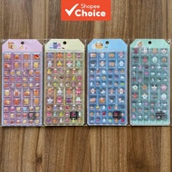 Twinkle Jewel Cute Stickers 4Pcs Personalized School Sticker Waterproof Stickers for Laptop Phone St