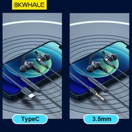 BKWHALE BK-05 Loại C / 3.5MM Tai nghe chơi game có dây với Microphone Tai nghe trực tuyến Bass Tai n