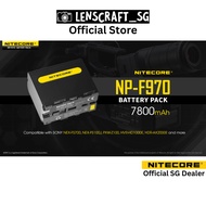 Nitecore Sony F970 NP-F970 Rechargeable Lithium Ion Battery (7800mAh)