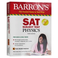 SAT Subject Test Physics With Online Test English Original Balang SAT Physics 3rd Editionหนังสือภาษาอังกฤษต้นฉบับหนังสือสอบ