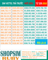 Sim Viettel trả trước đẹp 5G Tự Đăng Ký Chính chủ Qua My Viettel Tại Nhà.Làm esim Dễ Dàng sim có sẵn