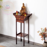 New Chinese Style Console Zen Living Room Bodhisattva a Long Narrow Table Altar Modern Guan Gong Table for God Living Table Hallway Cabinet CGWX