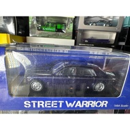 [Ready Stock Orphan] SW+STREET+WARRIOR Alloy Car Model 1/64 Rolls-Royce Phantom 7th Generation Dark 