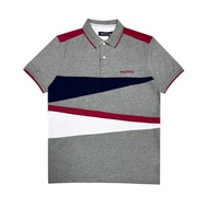 Nautica Men Polo Shirt เสื้อโปโลนอติก้า สินค้าลิขสิทธิ์แท้ ผ้าคอตตอน KR0408