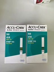 😸 現貨😸Accu chek Accu-chek 羅氏活力血糖試紙 50片