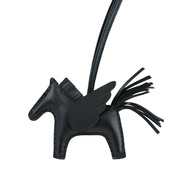 【HERMES 愛馬仕】Rodeo Pegase PM Charm 飛馬吊飾(黑色)/ 平行輸入