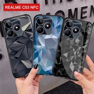 HP Latest REALME C53 NFC Glass Softcase [M195] Dynamite Motif - Case Realme C53 NFChp - Realme C53 N