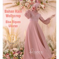 Gaun Pesta/Gaun Wanita/Gaun Pengantin/Gaun Busana muslimah/Gaun Gamis
