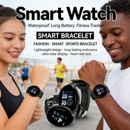 Badge D18 Smart Watch Color Round Screen Heart Rate Blood Pressure Sleep Monitor Step Sports Watch1.