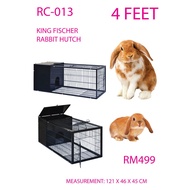 KING FISCHER 4 FEET RABBIT HUTCH RC-013