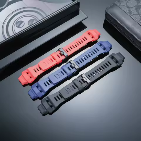 For Casio GBD-H1000 Waterproof Silicone Strap 3475 Cat Man Series Black G-SHOCK Resin Replacement Br