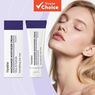 Niacinamide Face Moisturizer with Glycerin & Mineral Oil for Daily Day/Night Hydration 80g, Upgraded