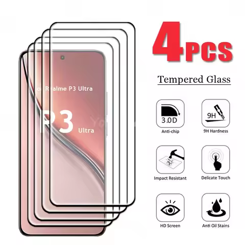 For Realme P3 Ultra Glass Screen Protector Film Realme P3 Ultra Tempered Glass Realme P3 Ultra Tempe