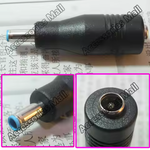 1-10 PCS 5.5*2.1 to 4.5*3.0 With needle with Pin DC Power Charger Adapter Converter Connector for HP