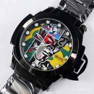 【In stock】Fashion Superman Large Dial INVICTA Style Sports Steel Band Men's Watch FJJL