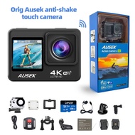 Ausek S60 AT-S60TR 4K60FPS Action Camera S60TR Ultra High Definition WiFi Dual Screen 170° Wide Angl