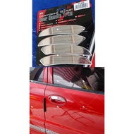 Proton wira outer door handle cover trim chrome 1set 4pc (YC422) // Wira Sedan Aeroback 1997-2007 Do