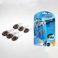 Zipper Replacement Repair Kit 6 in 1 - Practical Zipper Repair Set Without Sewing 6 in 1 - Universal