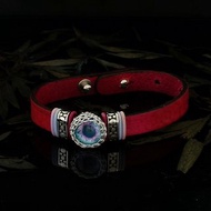 美國貓眼皮手帶 ( Cateye Leather Bracelet E-9 )