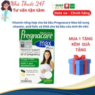 Multivitamins For Pregnacare Max Pregnant Women Supplement Vitamins, folic acid And DHA For Uk Pregnant Women 84 Tablets