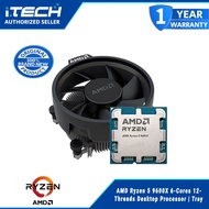 AMD Ryzen 5 9600X 6-Cores 12-Threads Desktop Processor | Tray