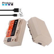 Newly upgraded NP-FZ100 Rechargeable Battery with Type-C Charging Input for Sony Alpha A7 III, A7 IV