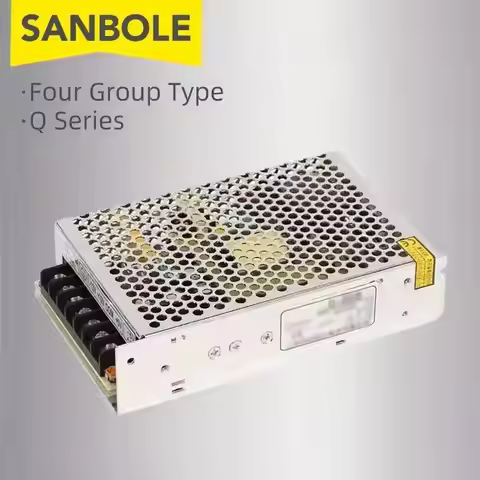 Quad Output 50/60/75/100/120W Industrial Switch Power Supply 5V12V-5V-12V Driver Transformer Q-50D A
