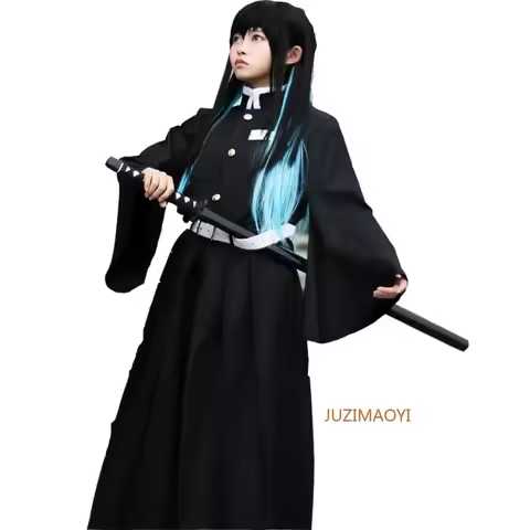 2026 Aime Tokitou Muichirou Cosplay Costume Cosplay Kisatsutai uniforme perruque Halloween Costume p