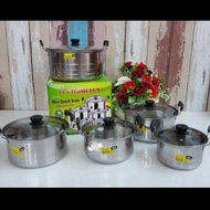 HOMELUX PAN SET NEW DUTCH OVEN/
