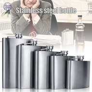 ☆sjmw☆ Stainless Steel Hip Liquor Flask Whiskey Alcohol Pocket Wine Bottle