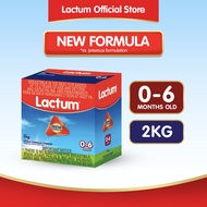 Lactum for 0-6 Months Old 2kg Infant Formula Milk Supplement Powder