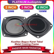 OBRAL PASSIVE BASS RADIATOR 2 INCH 3 INCH 4 INCH MEMBRAN WOOFER