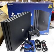 【PS4主機】 PRO 7117B 1TB 極致黑 台灣公司貨 【中古二手商品】台中星光電玩